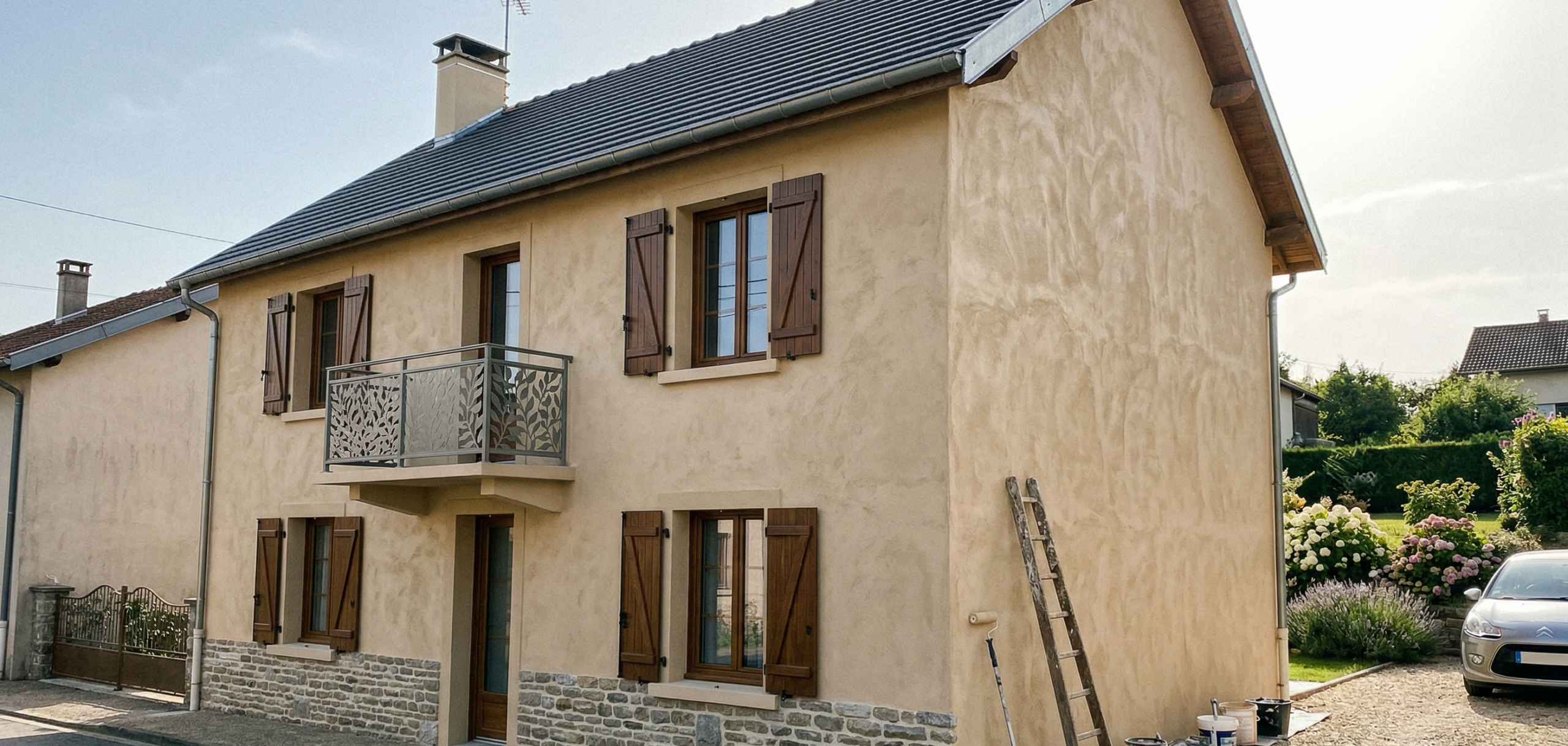 Réalisation façade LAFF SARL 1